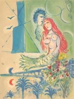 Marc Chagall Siren with Poet Lithograph, Signed Edition - Sold for $10,000 on 05-20-2021 (Lot 594).jpg